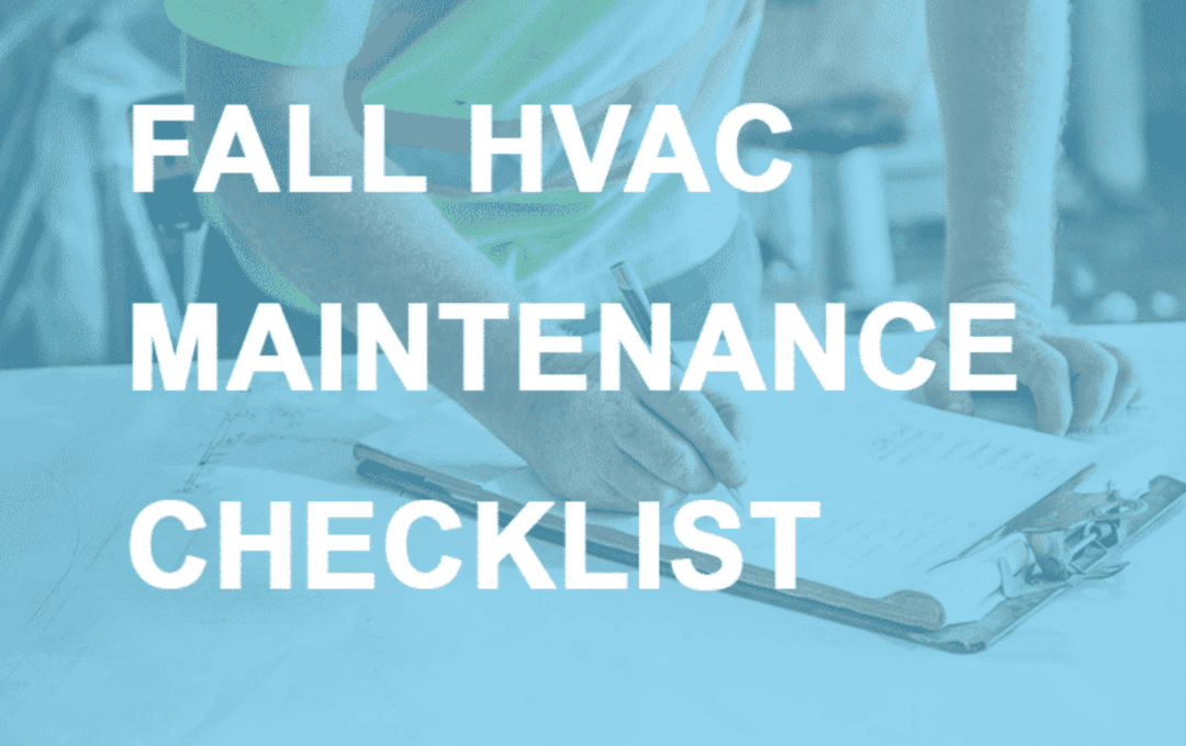 Preventive Maintenance HVAC Checklist | Motili